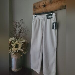 NWT Sugarkiss Cream Fleece Sweatpants/ Joggers